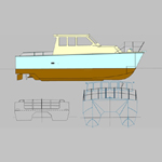 BB260 "Steel or aluminium Catamaran 9 Metre"